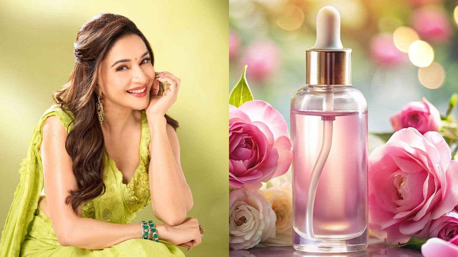 Madhuri Dixit’s secret to ageless beauty: 7 rose water toners you will love Madhuri Dixit’s secret to ageless beauty: 7 rose water toners you will love