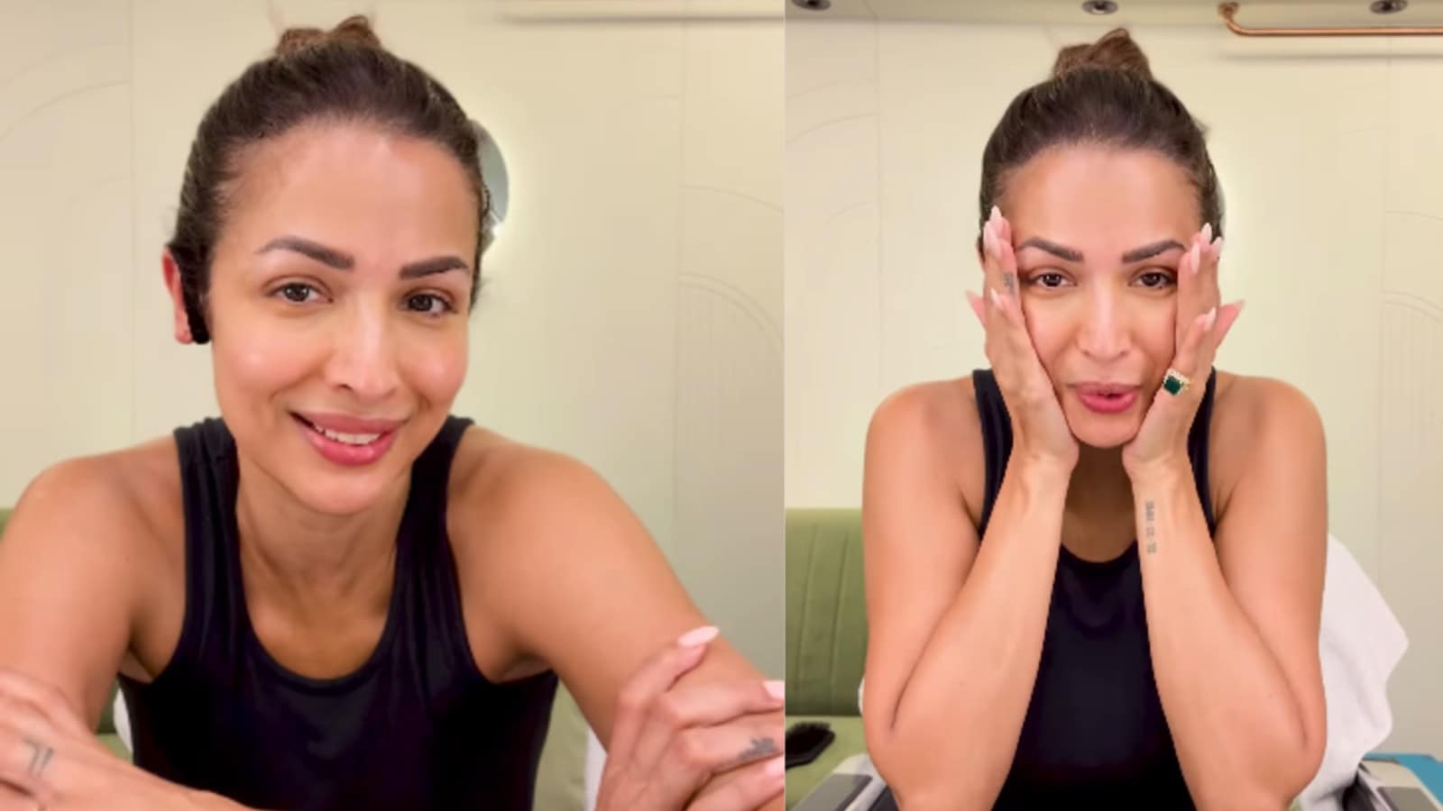 Malaika Arora shares her unique hack to reduce a puffy face, and it doesn’t involve ice! Malaika Arora shares her unique hack to reduce a puffy face, and it doesn’t involve ice!
