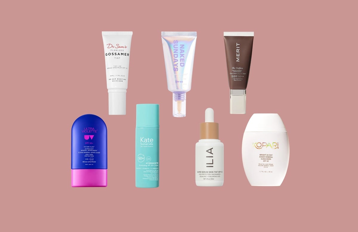 Best Tinted Sunscreens 2025 for Glowy, Protected Skin | SPF Skin Tints Round-Up