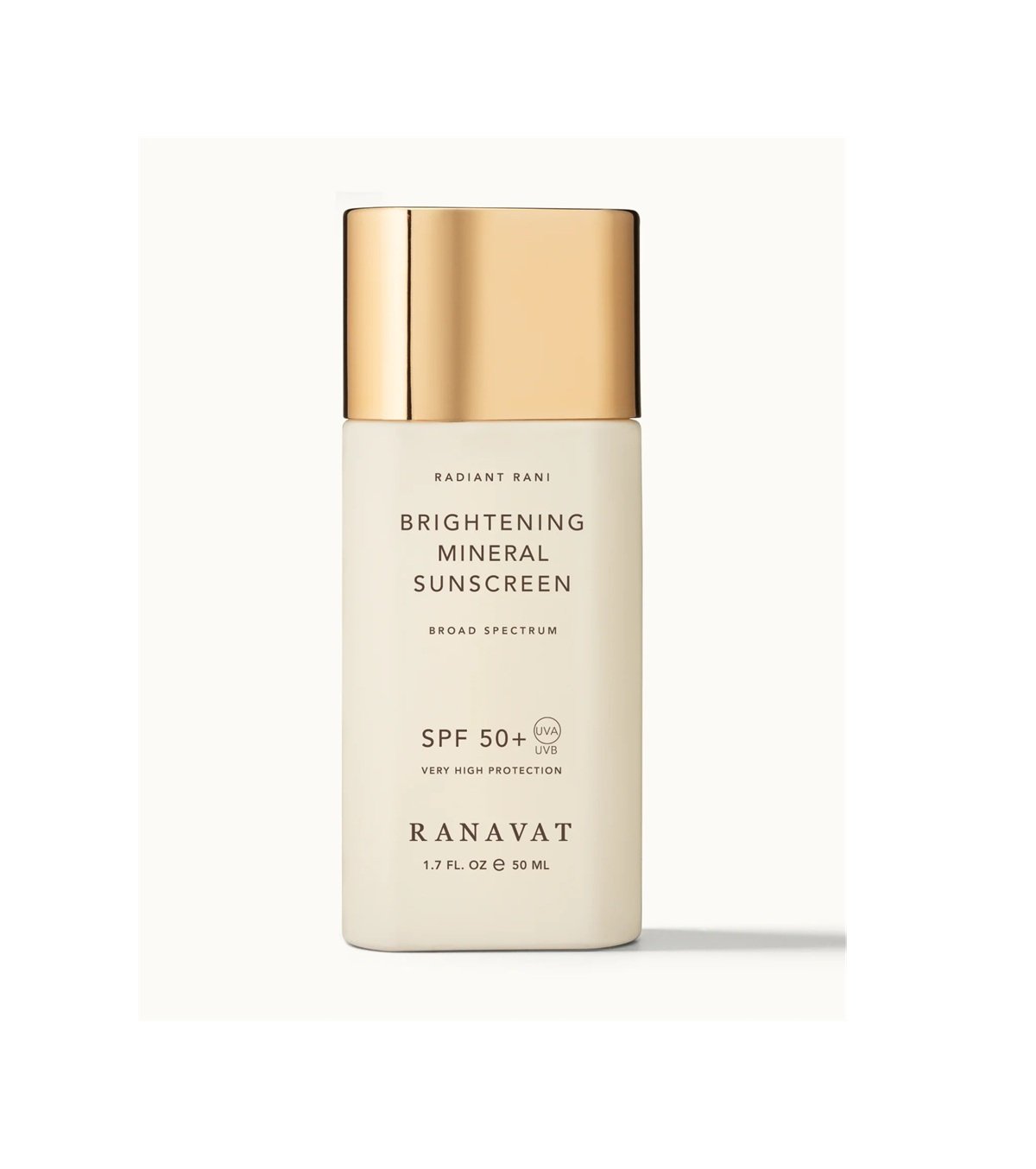 RANAVAT Brightening Mineral Sunscreen SPF50 Review
