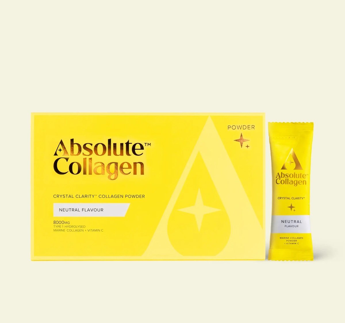 Absolute Collagen Crystal Clarity Marine Collagen Powder Supplement Review