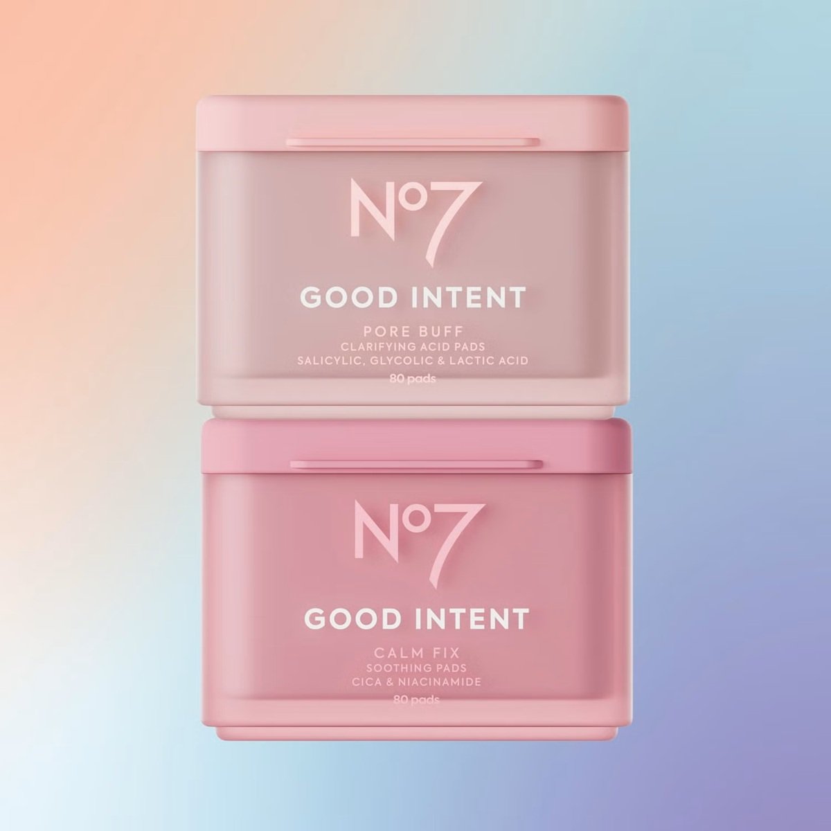 No7 Good Intent Pads Review: Pore Buff Clarifying vs Calm Fix Soothing