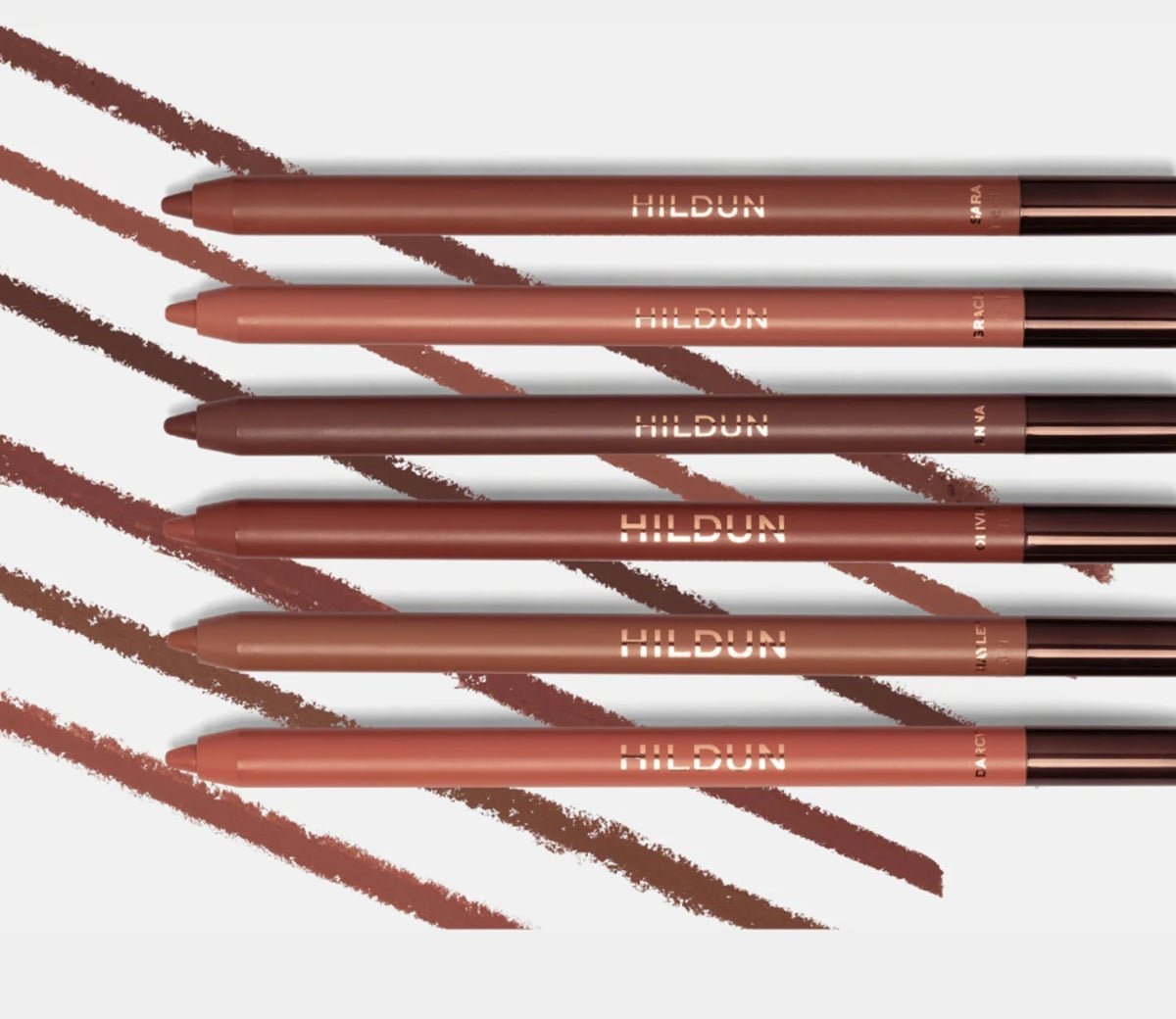 Hildun Beauty Silk to Set Longwear Lip Pencil Review & Swatches