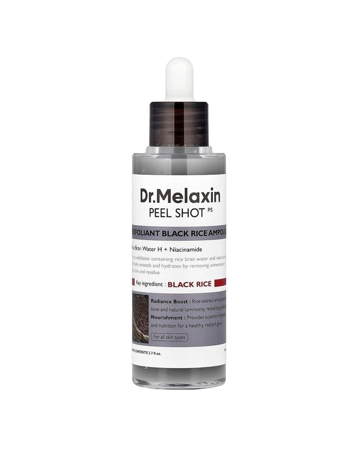 Dr Melaxin Peel Shot Exfoliating Black Rice Ampoule Review